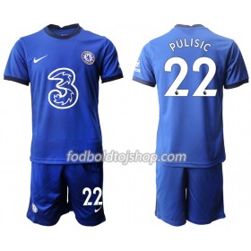 Chelsea Christian Pulisic 22 Børn Hjemme Fodboldsæt 2020-21 S/S (+ Korte bukser)